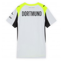 Stroje piłkarskie Borussia Dortmund Koszulka Wyjazdowej dla damskie 2025-26 Krótki Rękaw